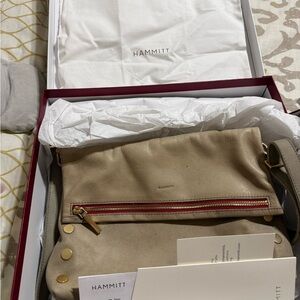 Hammitt suede leather crossbody